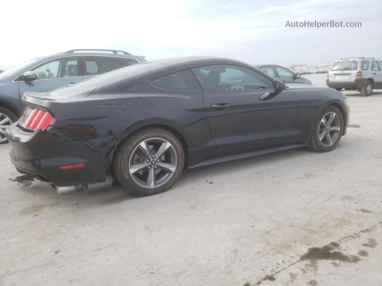 2015 Ford Mustang  Черный vin: 1FA6P8AMXF5335516