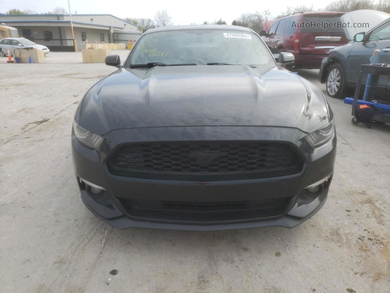 2015 Ford Mustang  Черный vin: 1FA6P8AMXF5335516