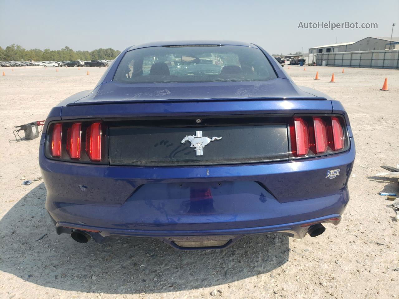 2015 Ford Mustang  Синий vin: 1FA6P8AMXF5381315