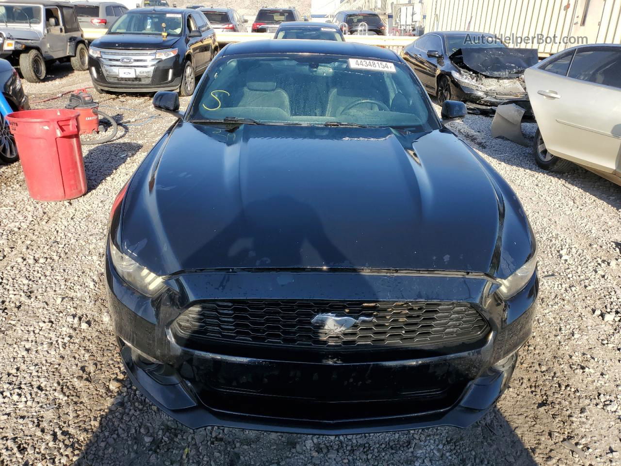 2016 Ford Mustang  Black vin: 1FA6P8AMXG5223896