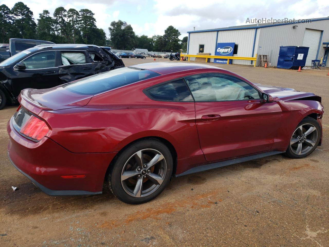 2016 Ford Mustang  Red vin: 1FA6P8AMXG5242108
