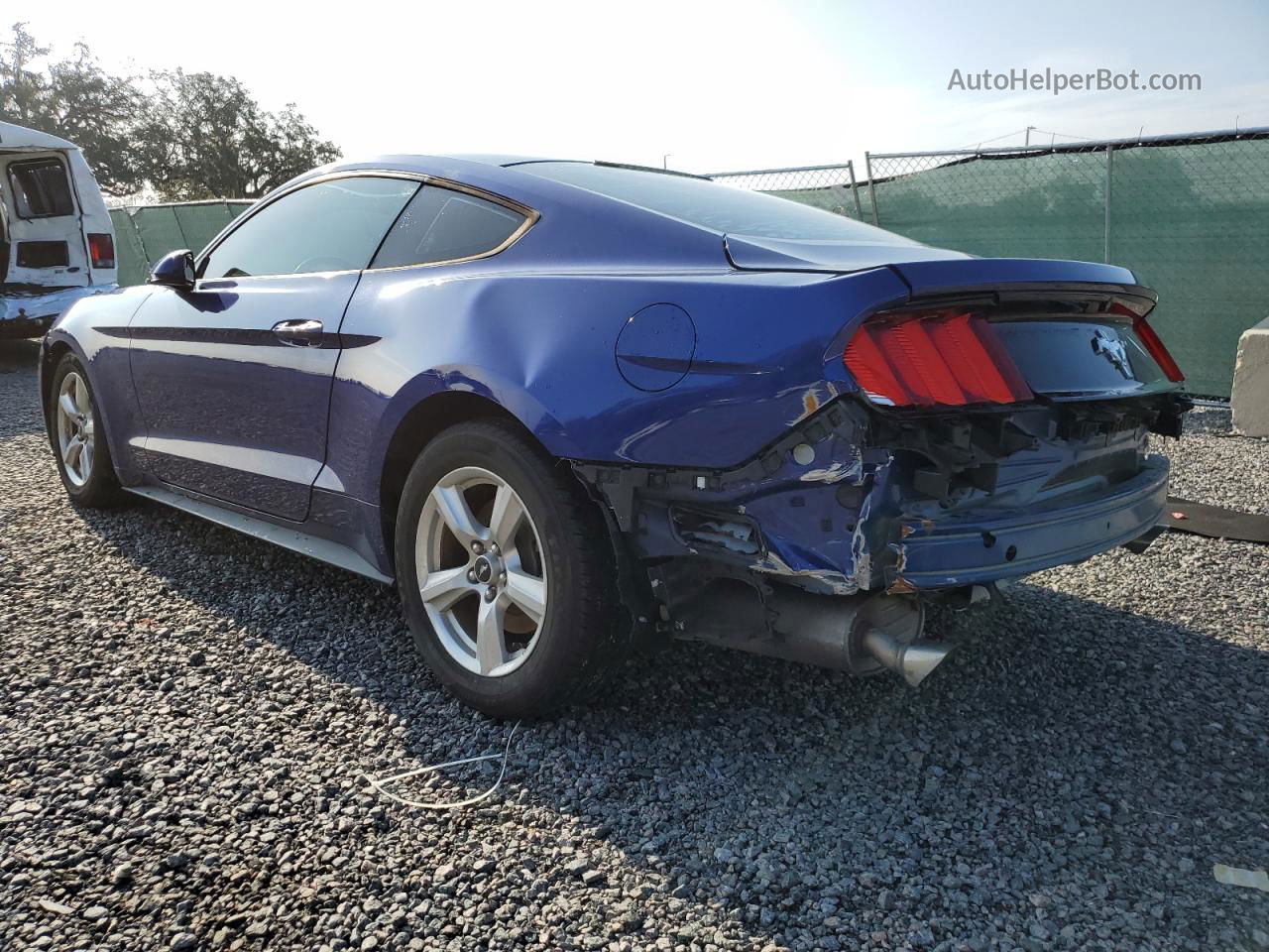 2016 Ford Mustang  Blue vin: 1FA6P8AMXG5255568