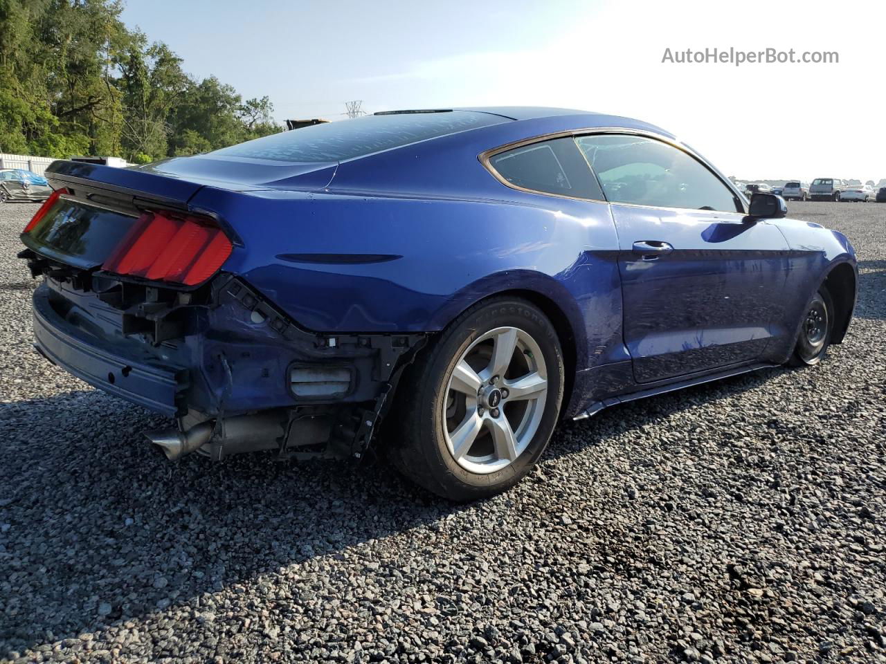 2016 Ford Mustang  Blue vin: 1FA6P8AMXG5255568