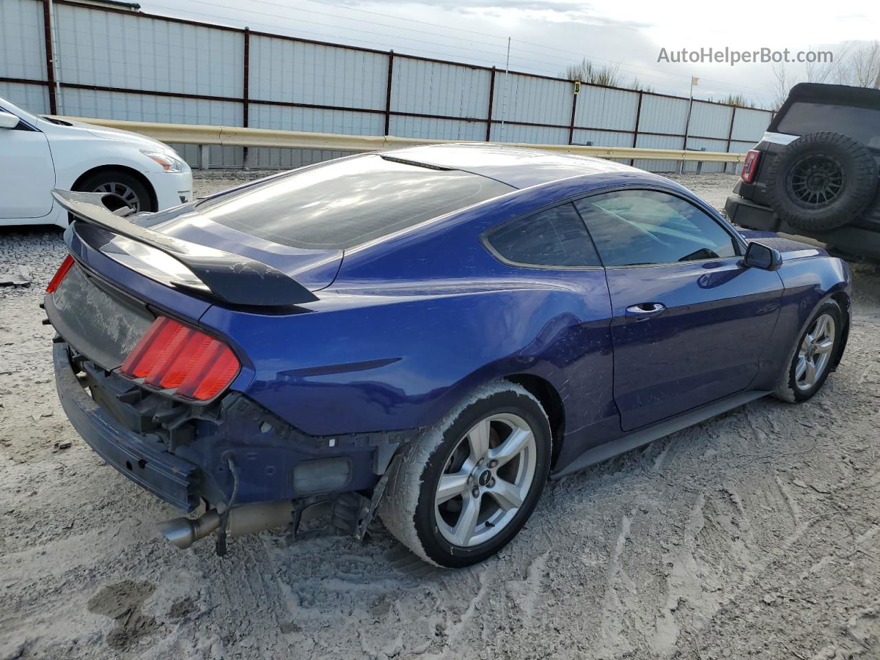 2016 Ford Mustang  Blue vin: 1FA6P8AMXG5327529