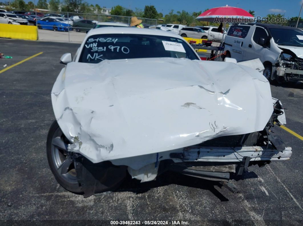 2016 Ford Mustang V6 White vin: 1FA6P8AMXG5331970