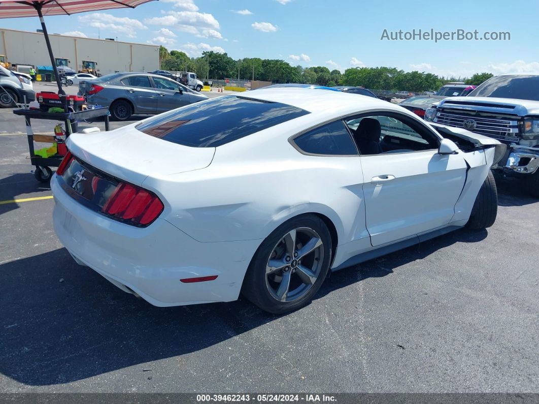 2016 Ford Mustang V6 White vin: 1FA6P8AMXG5331970