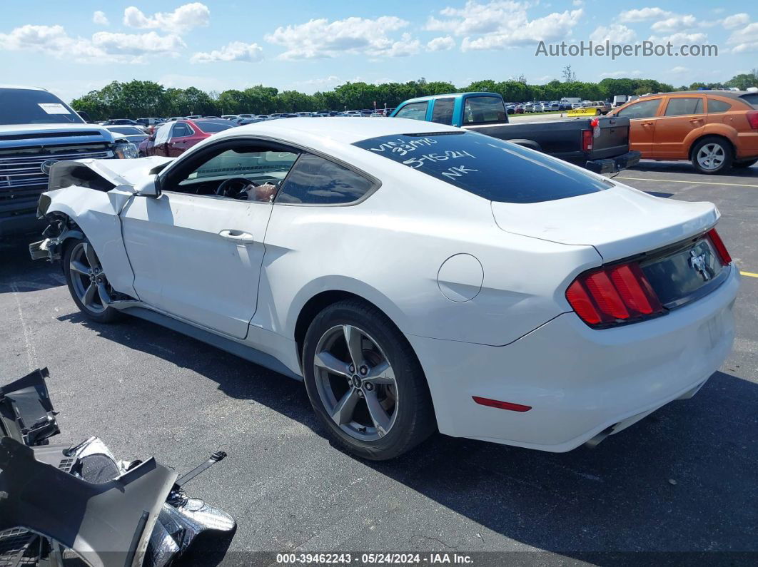 2016 Ford Mustang V6 White vin: 1FA6P8AMXG5331970