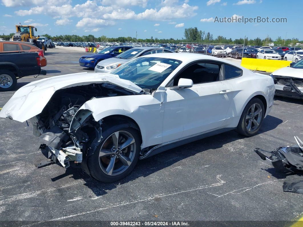 2016 Ford Mustang V6 White vin: 1FA6P8AMXG5331970