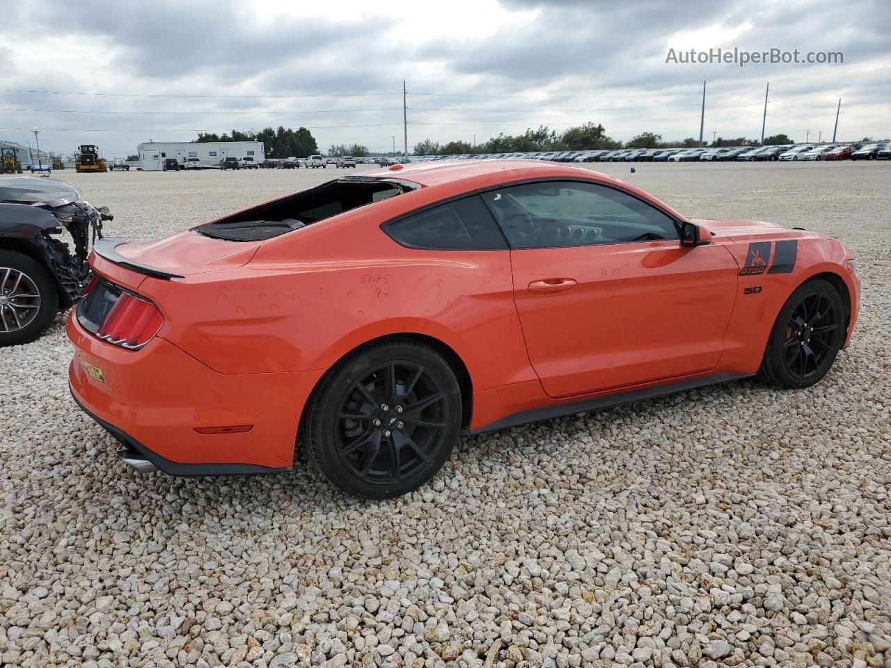 2015 Ford Mustang Gt Orange vin: 1FA6P8CF0F5300904