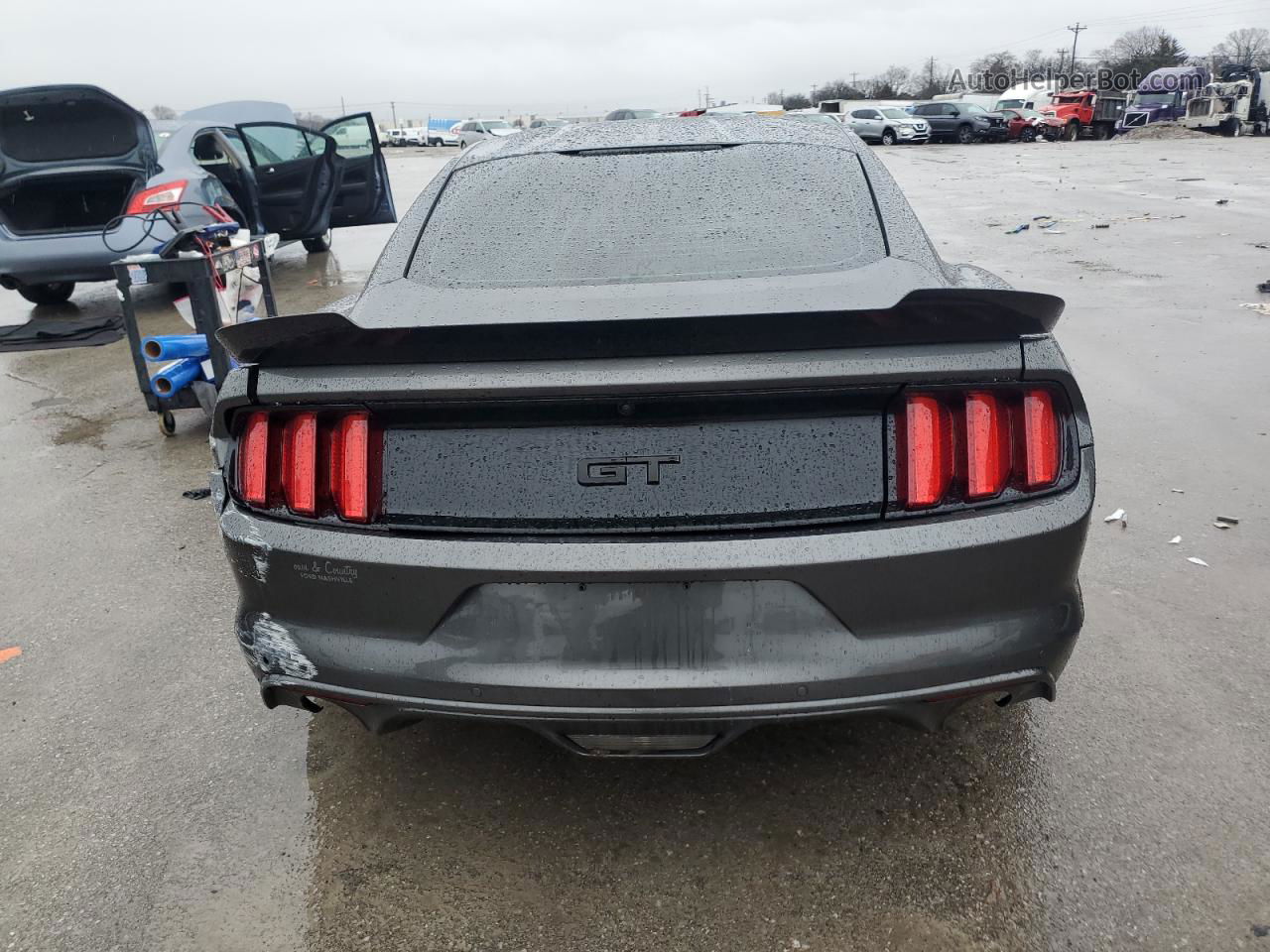 2015 Ford Mustang Gt Gray vin: 1FA6P8CF0F5316679