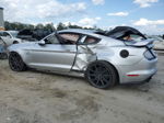 2015 Ford Mustang Gt Silver vin: 1FA6P8CF0F5325155