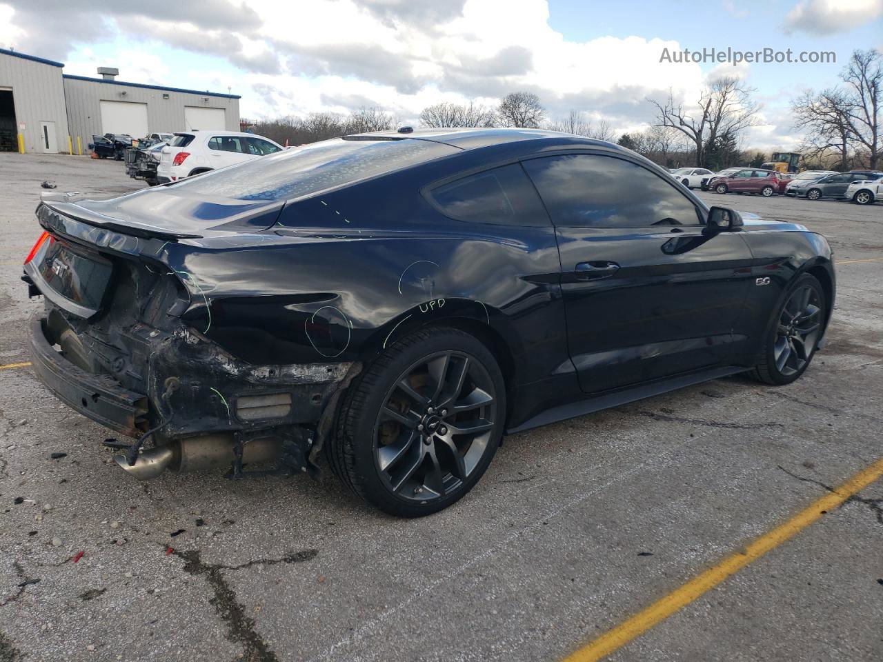 2015 Ford Mustang Gt Black vin: 1FA6P8CF0F5412635