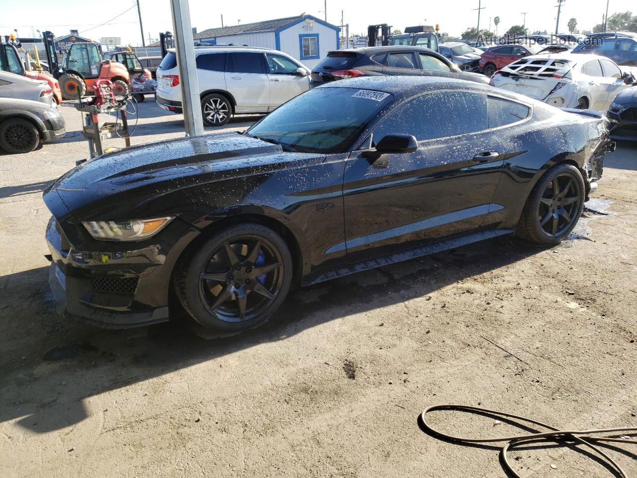 2015 Ford Mustang Gt Black vin: 1FA6P8CF0F5425868