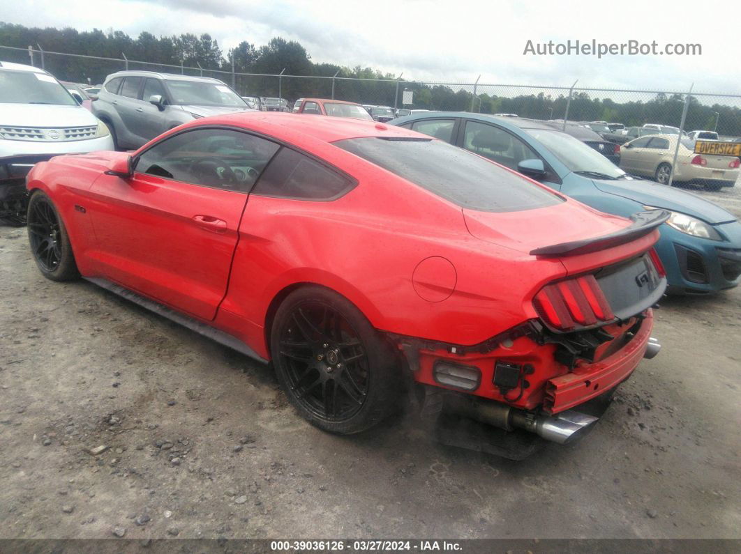 2016 Ford Mustang Gt Premium Red vin: 1FA6P8CF0G5294412