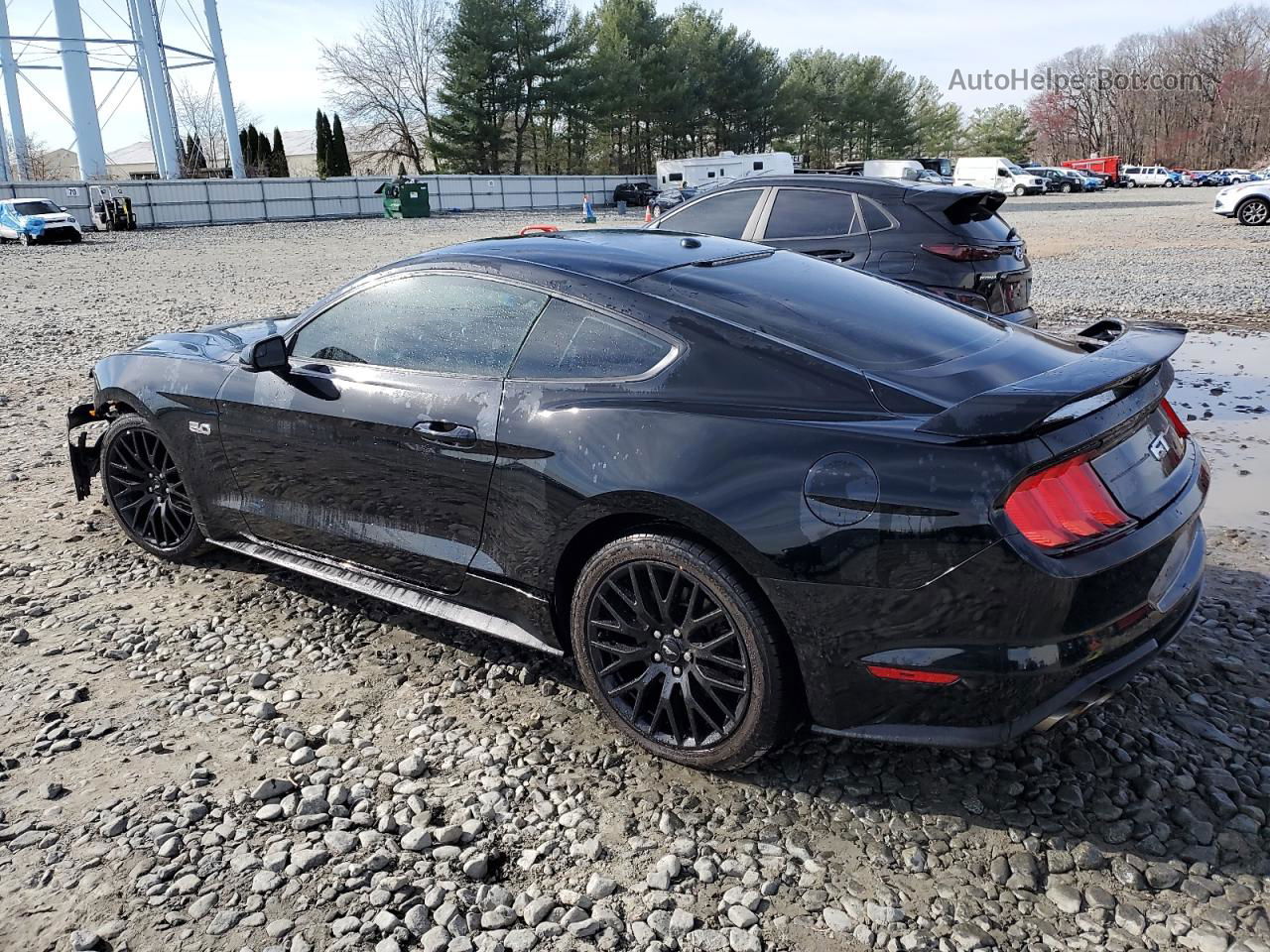 2020 Ford Mustang Gt Black vin: 1FA6P8CF0L5100763