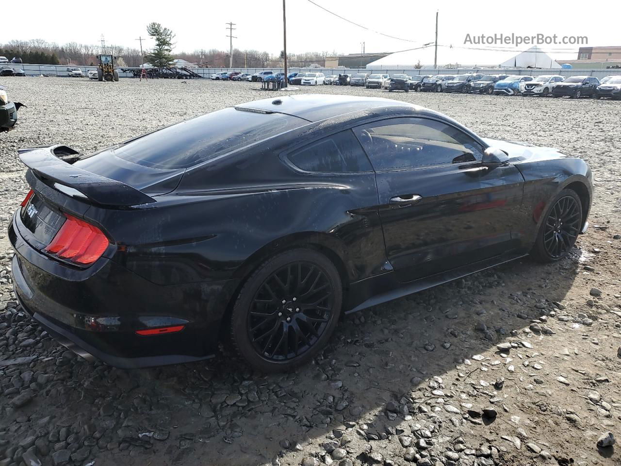 2020 Ford Mustang Gt Black vin: 1FA6P8CF0L5100763