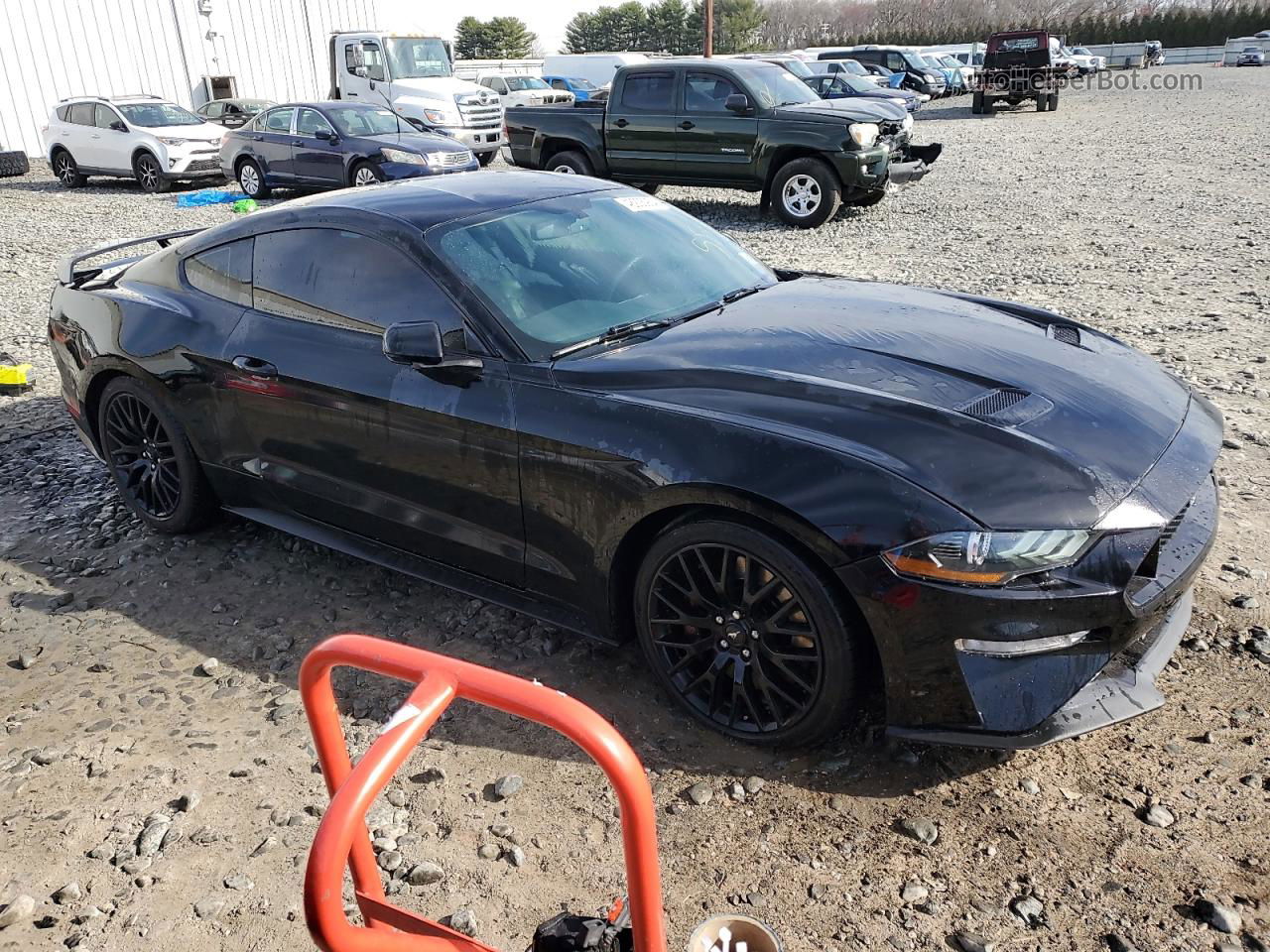 2020 Ford Mustang Gt Black vin: 1FA6P8CF0L5100763