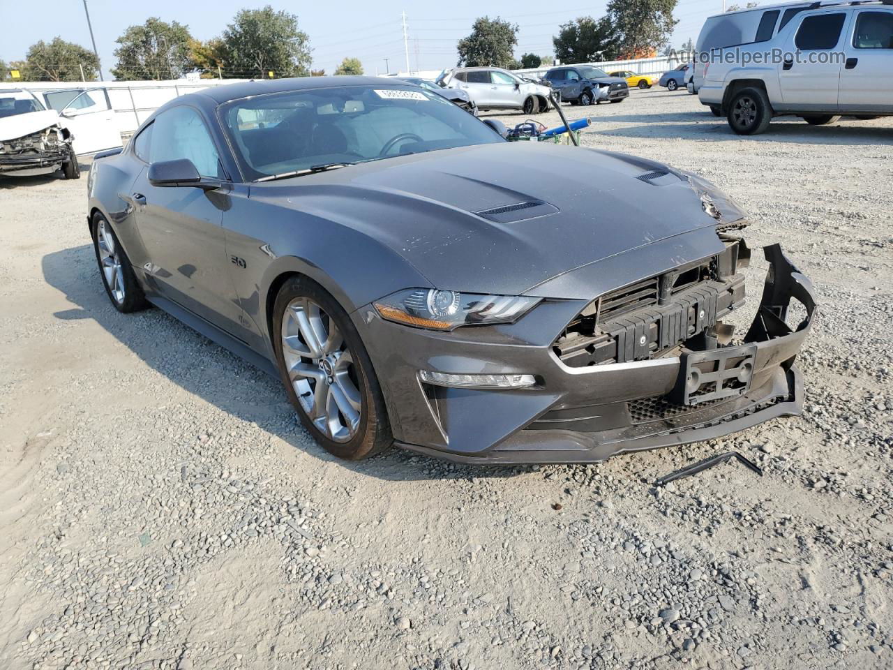 2020 Ford Mustang Gt Charcoal vin: 1FA6P8CF0L5159960