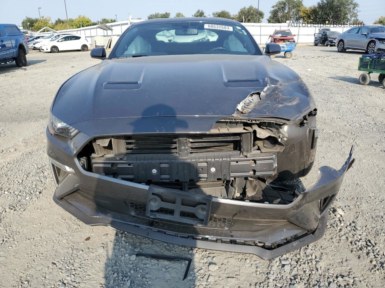 2020 Ford Mustang Gt Charcoal vin: 1FA6P8CF0L5159960