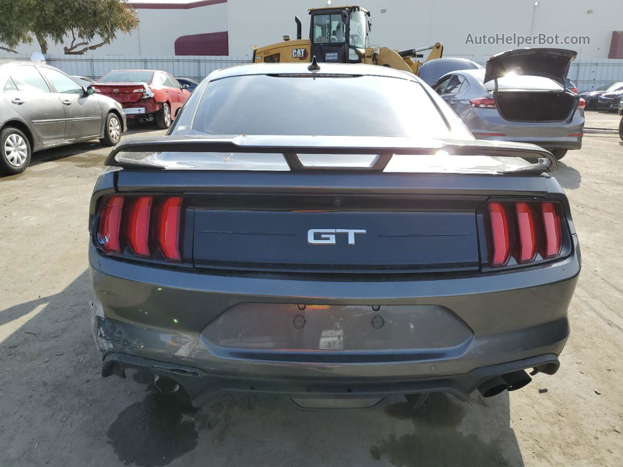 2020 Ford Mustang Gt Gray vin: 1FA6P8CF0L5183871