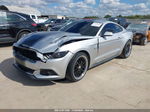 2015 Ford Mustang Gt Premium Silver vin: 1FA6P8CF1F5302581