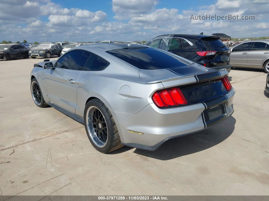 2015 Ford Mustang Gt Premium Silver vin: 1FA6P8CF1F5302581