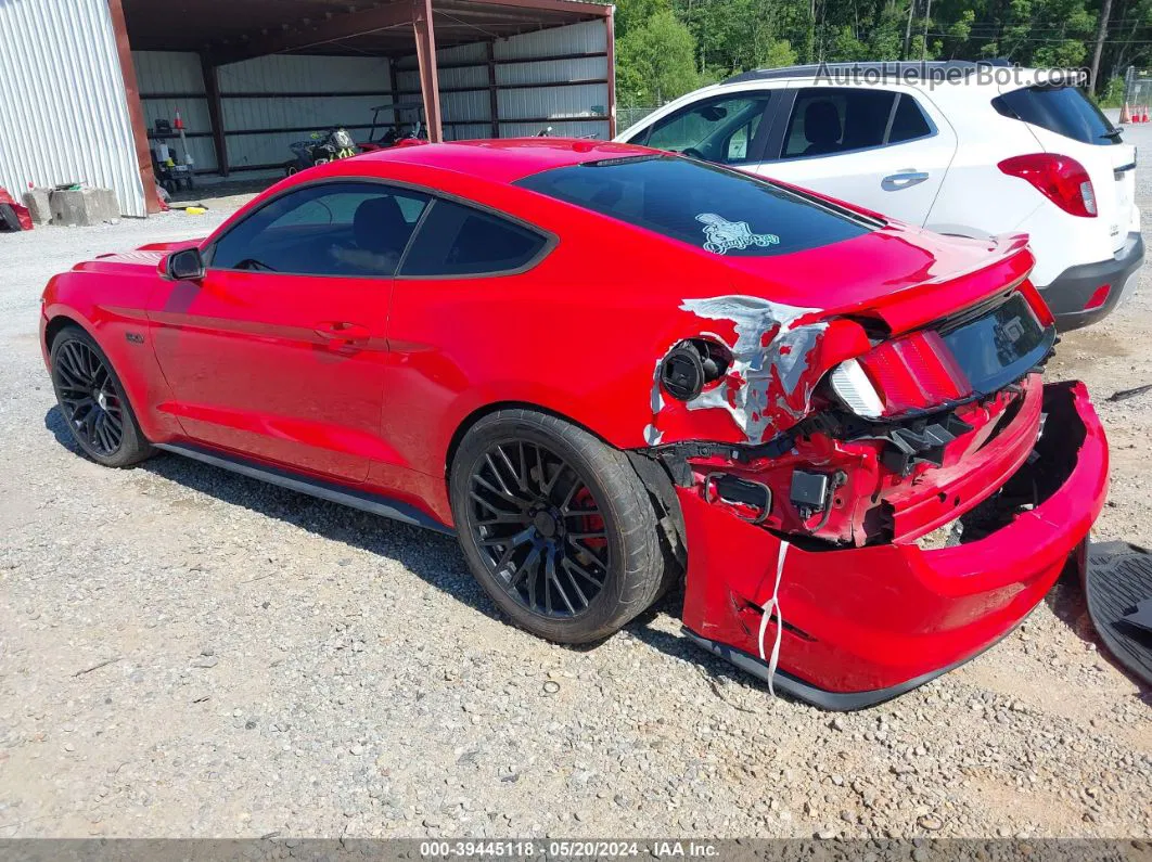 2015 Ford Mustang Gt Premium Red vin: 1FA6P8CF1F5321101