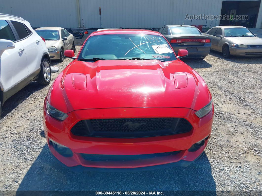 2015 Ford Mustang Gt Premium Red vin: 1FA6P8CF1F5321101