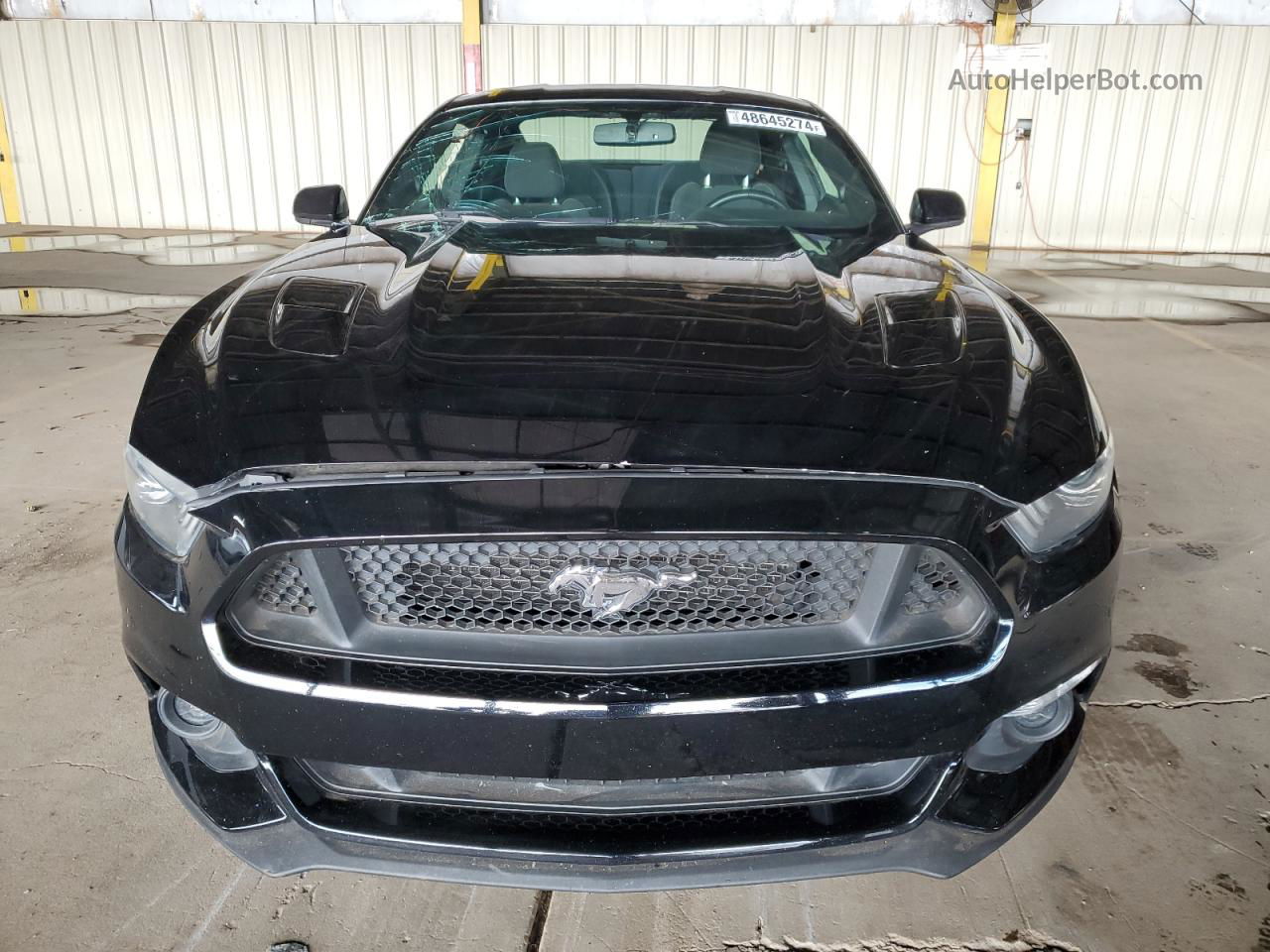 2015 Ford Mustang Gt Black vin: 1FA6P8CF1F5344068