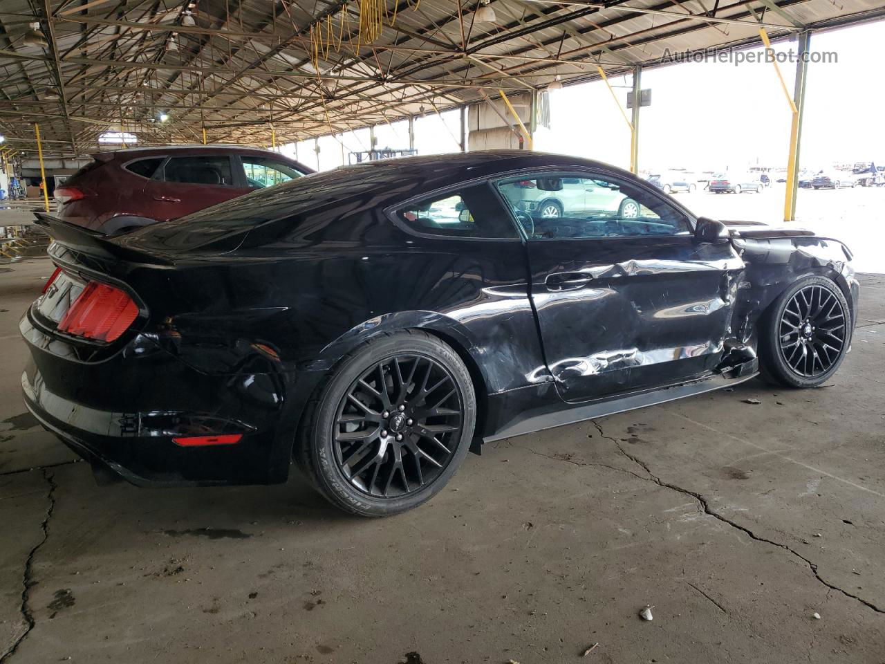 2015 Ford Mustang Gt Черный vin: 1FA6P8CF1F5344068