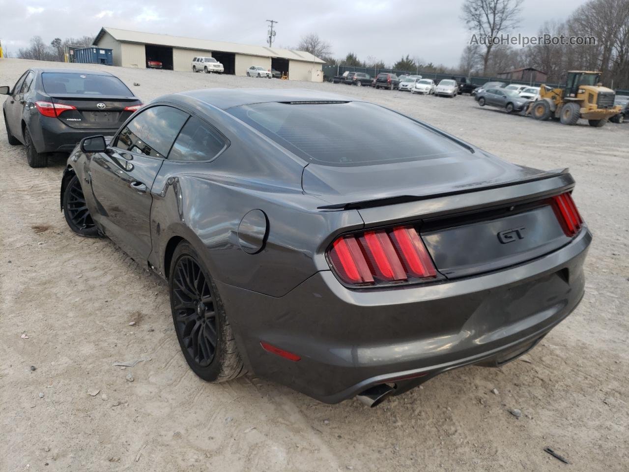2016 Ford Mustang Gt Charcoal vin: 1FA6P8CF1G5227785