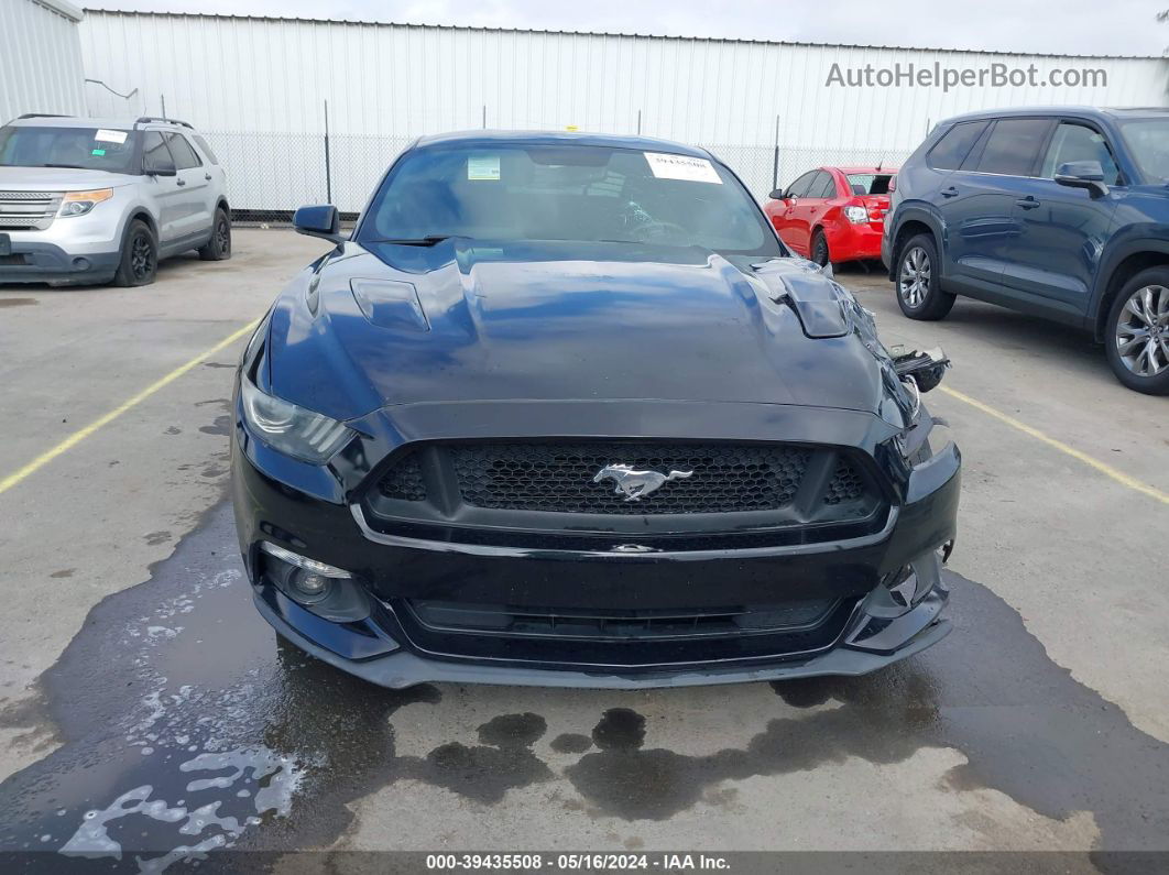 2016 Ford Mustang Gt Premium Черный vin: 1FA6P8CF1G5260849