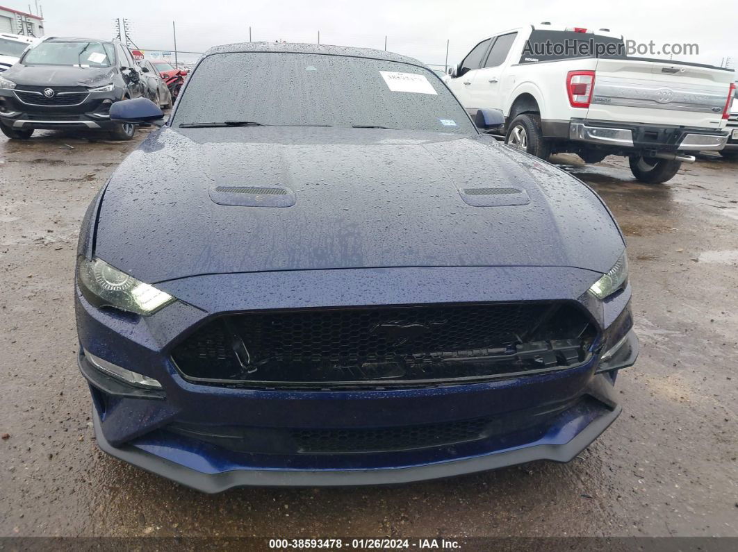 2020 Ford Mustang Gt Premium Fastback Blue vin: 1FA6P8CF1L5114994