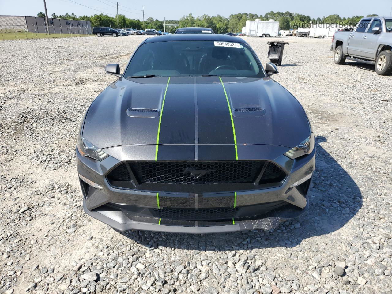 2020 Ford Mustang Gt Gray vin: 1FA6P8CF1L5123016