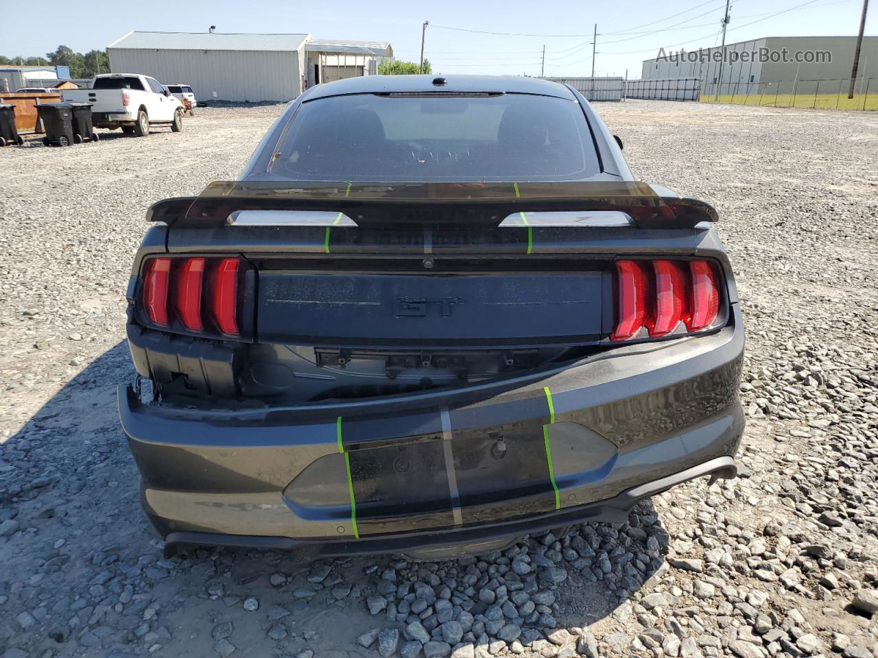 2020 Ford Mustang Gt Gray vin: 1FA6P8CF1L5123016