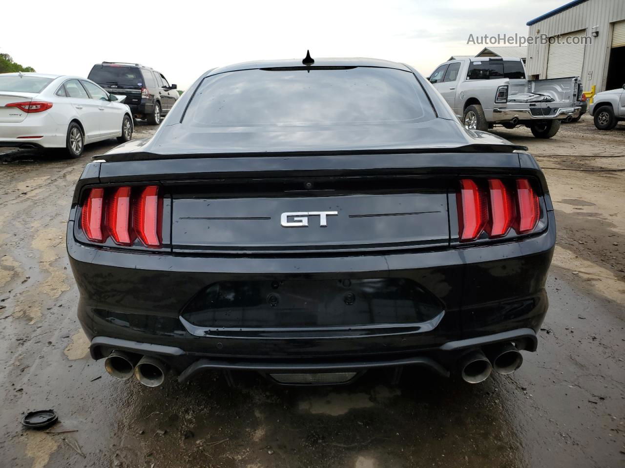 2020 Ford Mustang Gt Black vin: 1FA6P8CF1L5168585