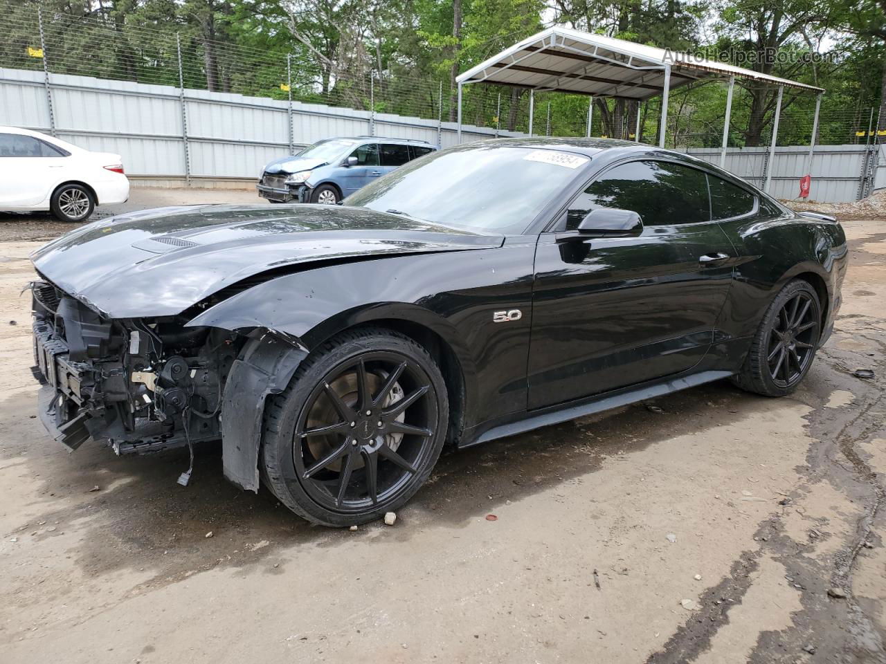 2020 Ford Mustang Gt Black vin: 1FA6P8CF1L5168585