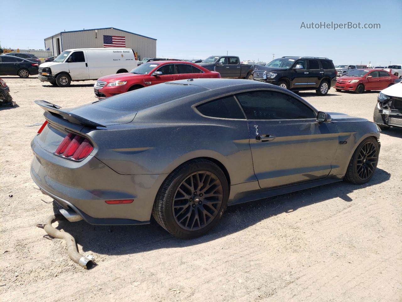 2015 Ford Mustang Gt Charcoal vin: 1FA6P8CF2F5413169