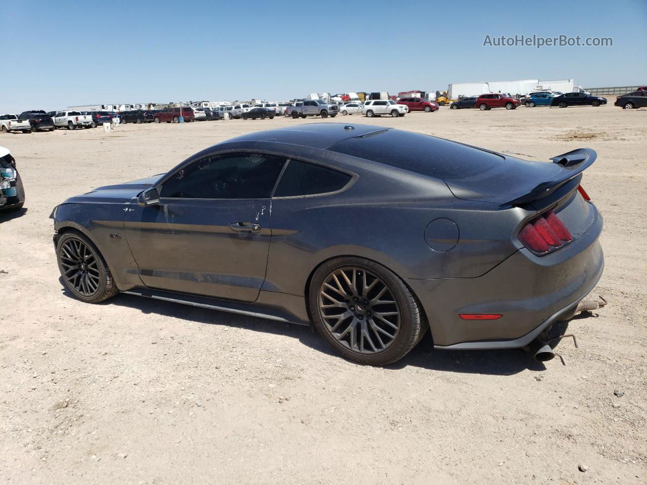 2015 Ford Mustang Gt Charcoal vin: 1FA6P8CF2F5413169