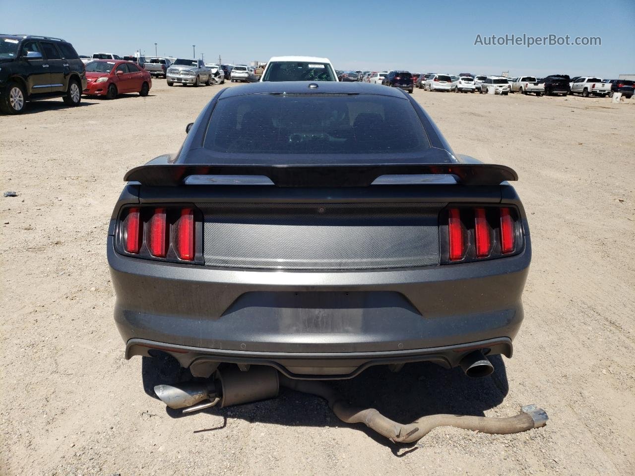2015 Ford Mustang Gt Charcoal vin: 1FA6P8CF2F5413169