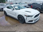 2015 Ford Mustang Gt White vin: 1FA6P8CF2F5430277