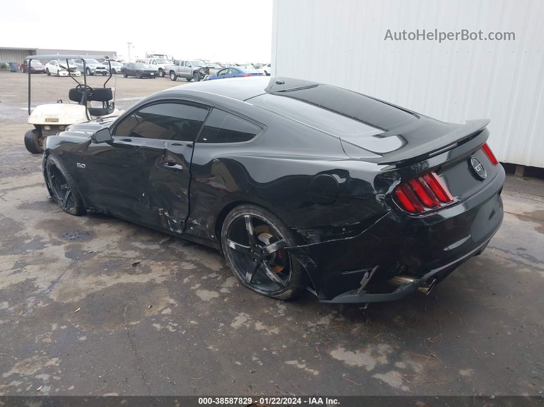 2016 Ford Mustang Gt Premium Черный vin: 1FA6P8CF2G5203012