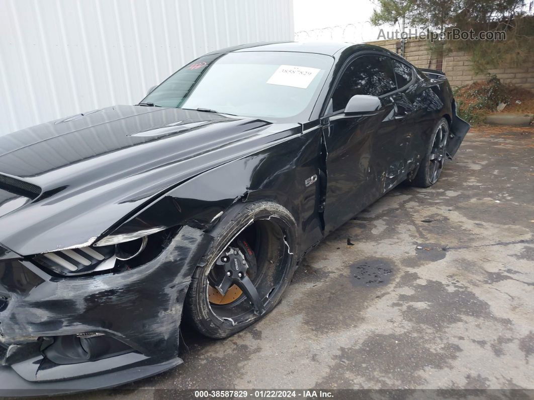 2016 Ford Mustang Gt Premium Черный vin: 1FA6P8CF2G5203012