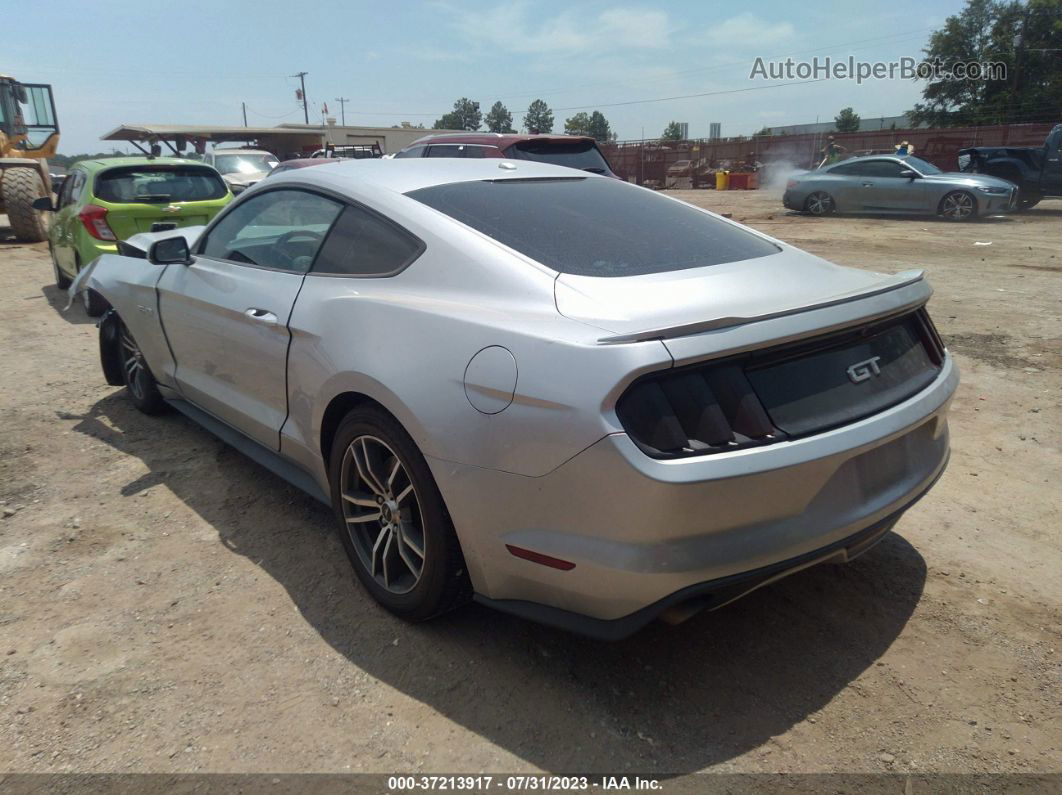 2016 Ford Mustang Gt Silver vin: 1FA6P8CF2G5237337