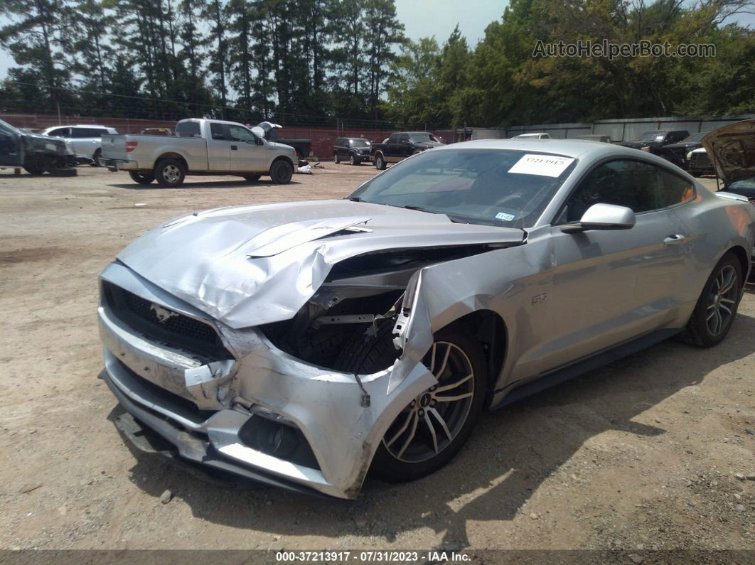 2016 Ford Mustang Gt Silver vin: 1FA6P8CF2G5237337