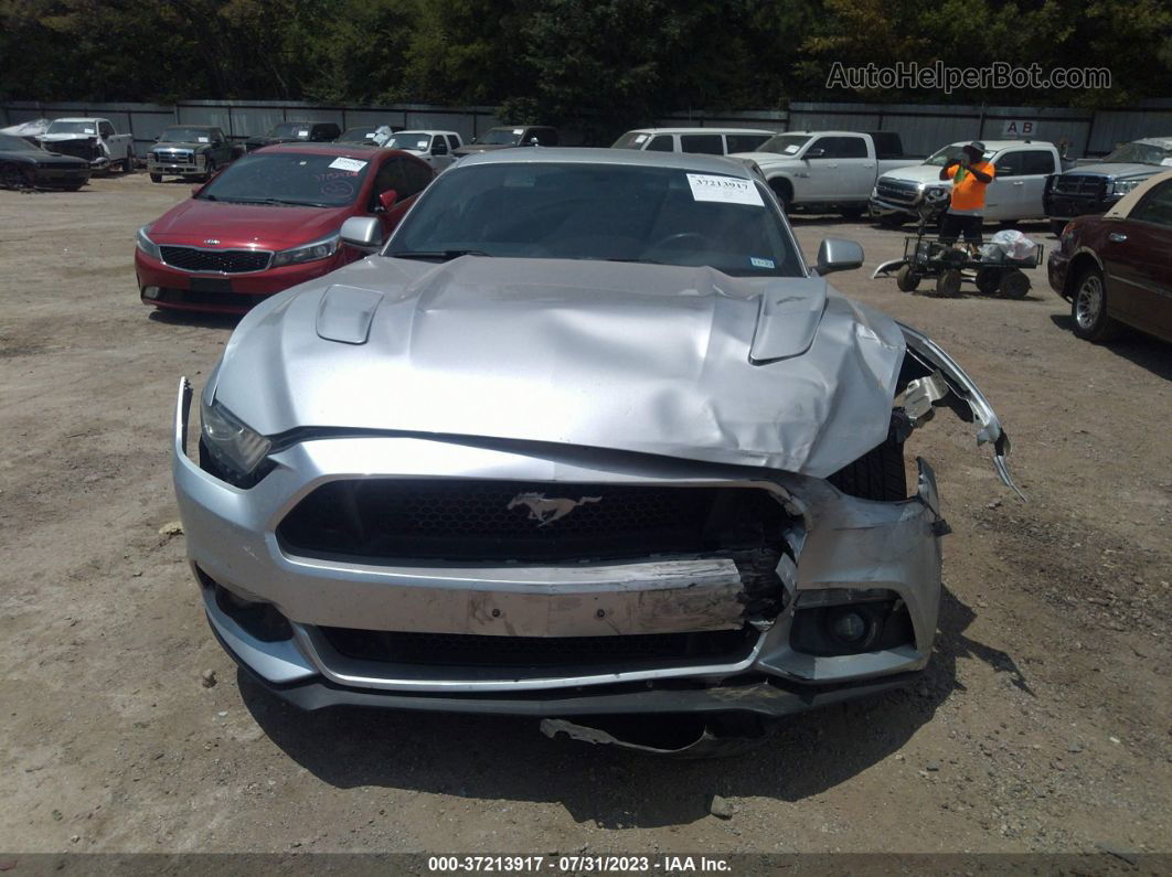 2016 Ford Mustang Gt Silver vin: 1FA6P8CF2G5237337