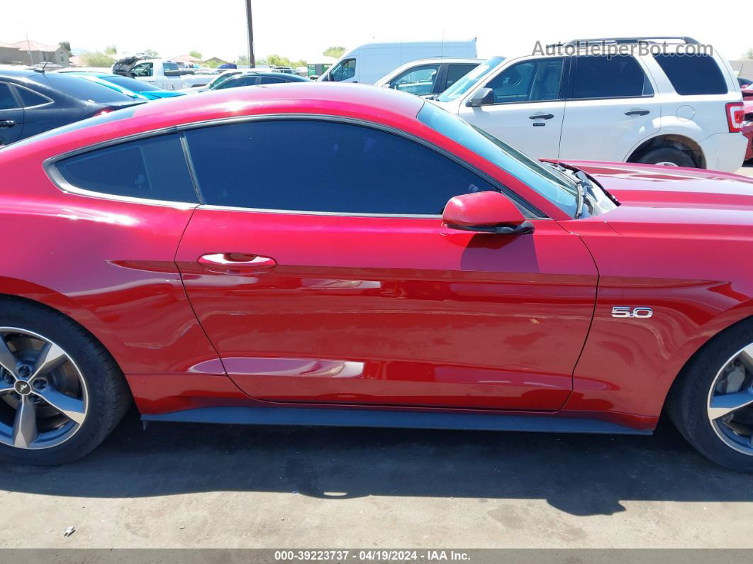 2016 Ford Mustang Gt Red vin: 1FA6P8CF2G5256969