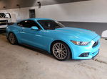 2016 Ford Mustang Gt Turquoise vin: 1FA6P8CF2G5283475