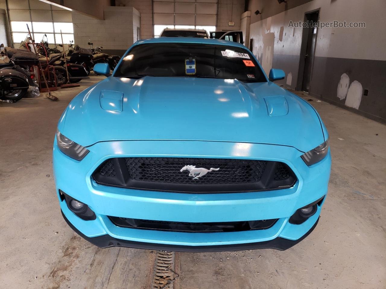 2016 Ford Mustang Gt Turquoise vin: 1FA6P8CF2G5283475