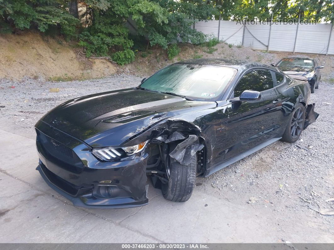 2016 Ford Mustang Gt Black vin: 1FA6P8CF2G5332349